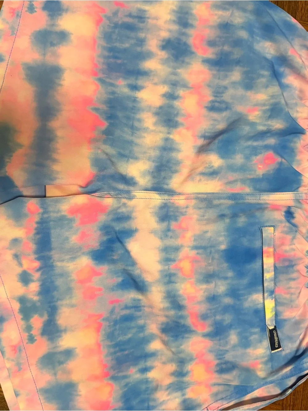 chubbies Men’s Tie-Dye Swim Trunks - Pink & Blue